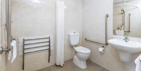 studio access bathroom